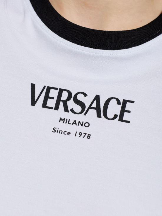26SS 베르사체 반팔 티셔츠 10226561A166852W020 WHITE - VERSACE