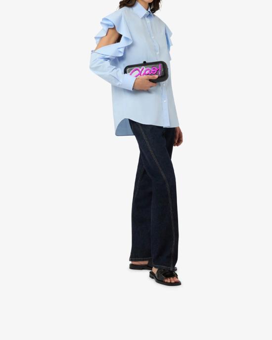 26SS 모스키노 클러치/파우치 MC4216PP0O OS5 00Z NERO MULTI - MOSCHINO