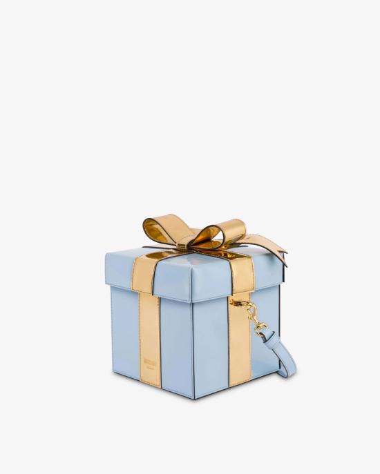 26SS 모스키노 크로스백 MC4101PP1O OH1 70A AZZURRO - MOSCHINO