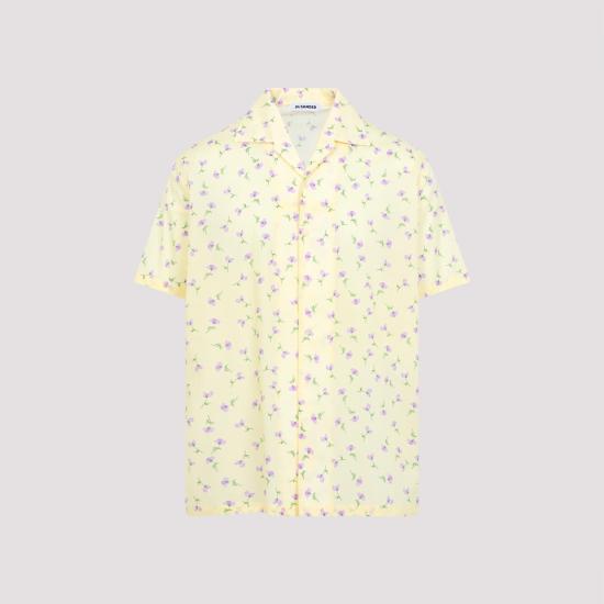 26SS 질샌더 셔츠 J21DL0268 J45353 744 PASTEL YELLOW YELLOW ORANGE - JIL SANDER