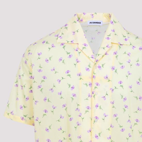 26SS 질샌더 셔츠 J21DL0268 J45353 744 PASTEL YELLOW YELLOW ORANGE - JIL SANDER