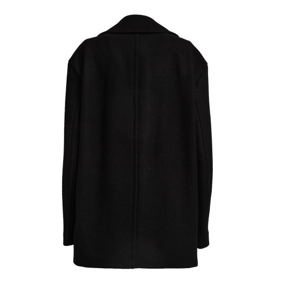 25FW 스포트막스 코트 2522086012600 004 NERO - SPORTMAX