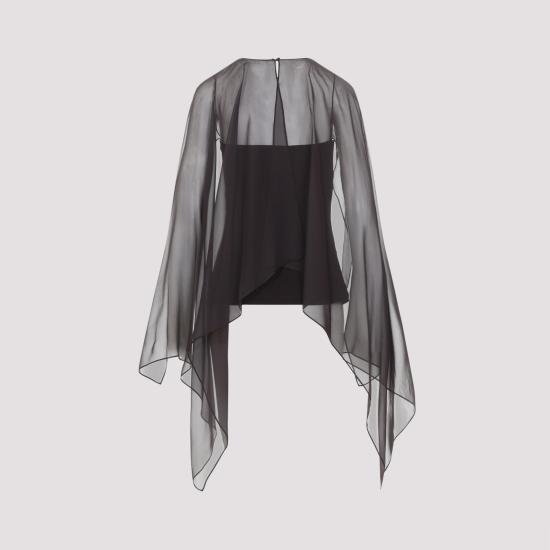 26SS 알베르타 페레티 탑 A02200124 0102 MARRONE BROWN - ALBERTA FERRETTI