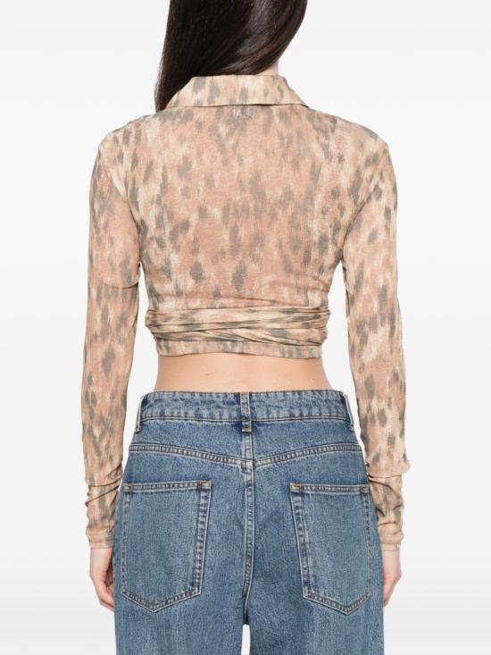 26SS 가니 셔츠 A1040356 ZZT Beige - GANNI