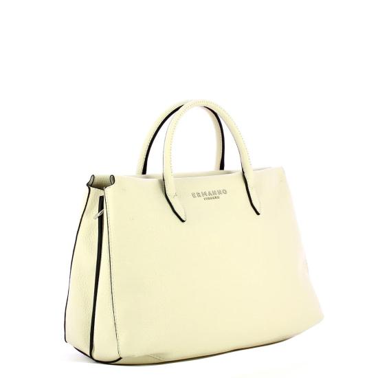 26SS 에르마노 피렌제 토트백 12402114 IVORY Ivory - ERMANNO FIRENZE