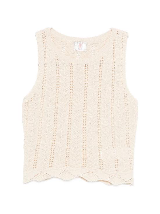 26SS BYE 민소매 티셔츠 6SBCE6086S 012 Cream