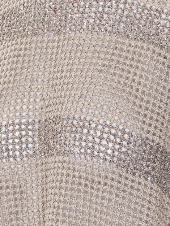  브루넬로 쿠치넬리 스웨터 Brunello Cucinelli 네트  베이지 - BRUNELLO CUCINELLI