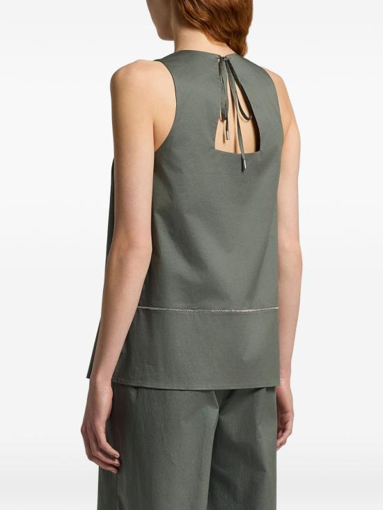 26SS 페세리코 민소매 티셔츠 S08718 01979134 Green - PESERICO