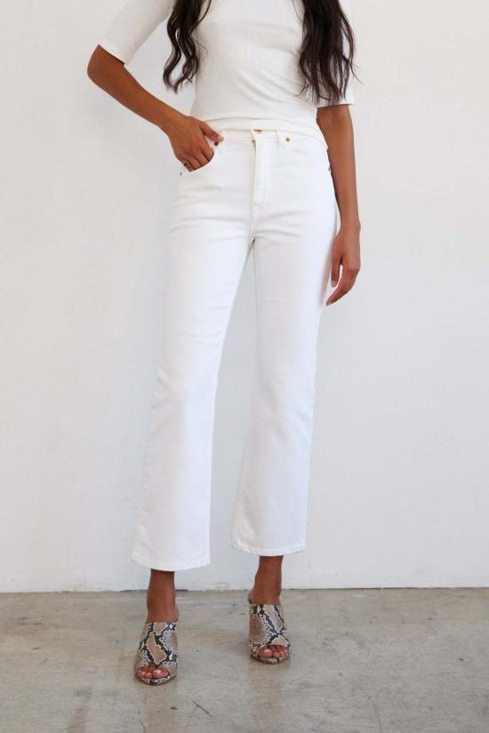  제이미 할러 팬츠 케니키 진 소프트 화이트