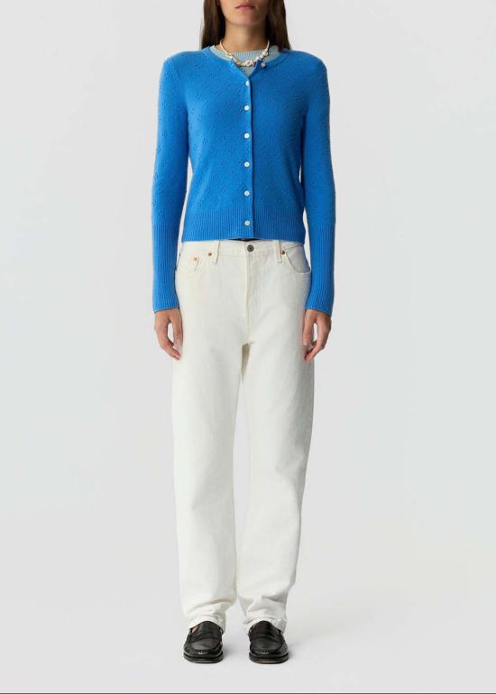  게스트 인 레지던스 가디건 컴퍼스 제인 카디건 블루 - GUEST IN RESIDENCE