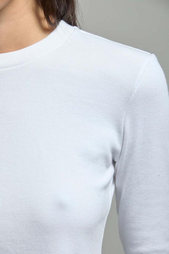  아셀 긴팔 티셔츠 애셔 리비 골지 - ASHER