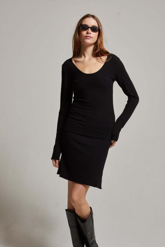  아셀 긴팔 티셔츠 Asher Viv 스쿠프 긴소매 티셔츠