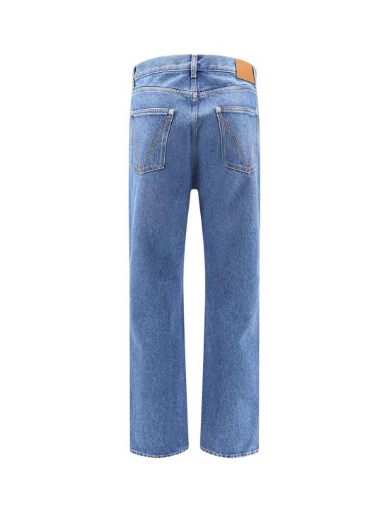  보테가베네타 데님 팬츠 보테가 베네타 레귤러 코튼 진 미드블루 - BOTTEGA VENETA