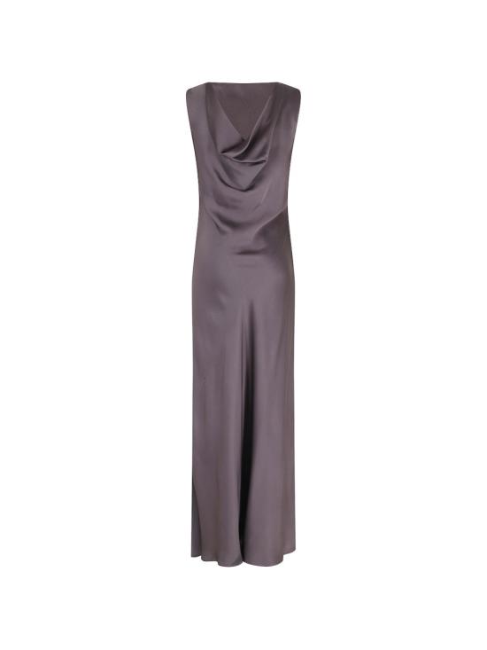 26SS 안토넬리 피렌체 미디 원피스 N6897Q355C 576 Purple - ANTONELLI FIRENZE