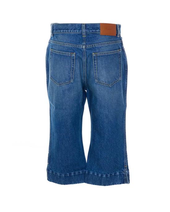  끌로에 데님 숏팬츠 DS03 진 블루 - CHLOE