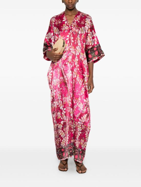 26SS 피에르루이마샤 롱 원피스 MUTKA S AB12658 518030 101 Fuchsia - PIERRE LOUIS MASCIA