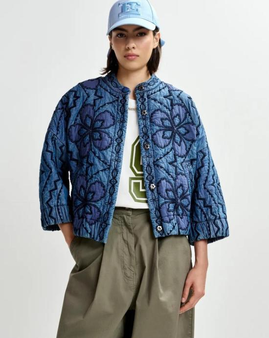 26SS 에센셜앤트워프 자켓 JATROPHA NB27 Nile blue - ESSENTIEL ANTWERP