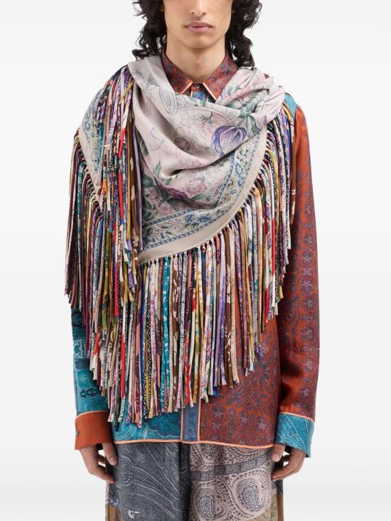 26SS 피에르루이마샤 머플러/스카프 ALOEUW SW 135X135GTFT 517309 101 Pink - PIERRE LOUIS MASCIA