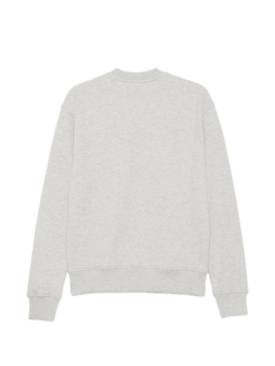  아미 스웨터 Ami Alexandre Mattiussi Ami De Coeur 코튼 스웨트셔츠 그레이 - AMI