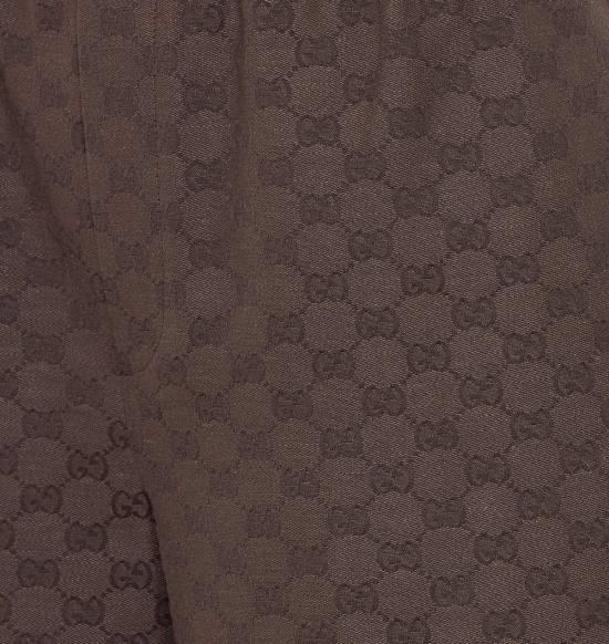  구찌 숏팬츠 GG 캔버스 반바지 브라운 - GUCCI