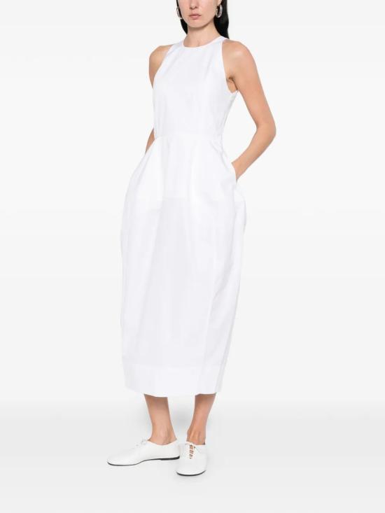 26SS 로에 원피스 41933111100 White - ROHE