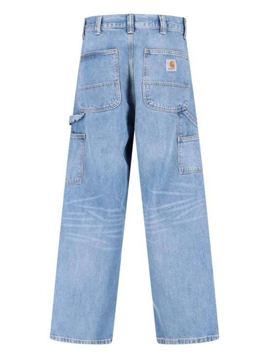  칼하트 데님 카하트 OG 더블 니 팬츠 라이트 블루 - CARHARTT