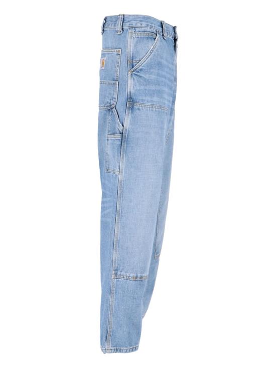  칼하트 데님 카하트 OG 더블 니 팬츠 라이트 블루 - CARHARTT