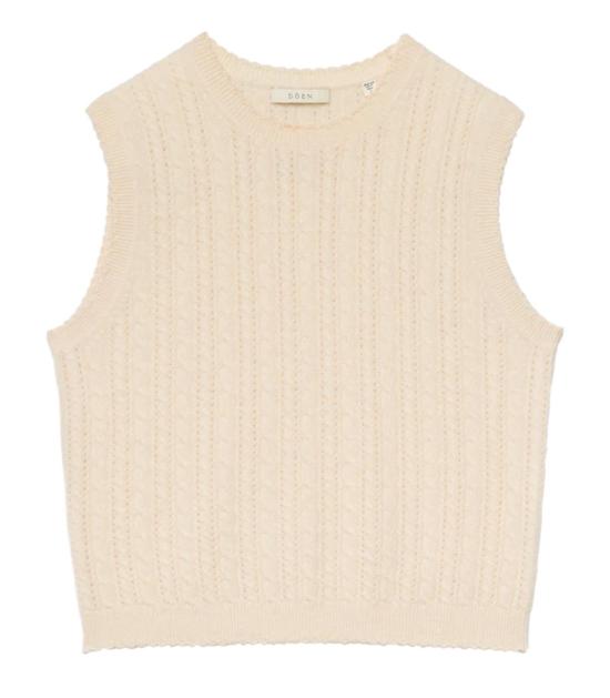  도엔 베스트 라우든 캐시미어 스웨터  도그우드 - DOEN