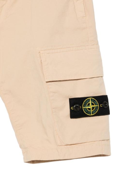 26SS [키즈] 스톤 아일랜드 쇼츠/버뮤다 L100002 S0001V0090 Beige - STONE ISLAND