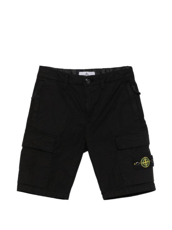26SS [키즈] 스톤 아일랜드 쇼츠/버뮤다 L100002 S0001V0029 Black
