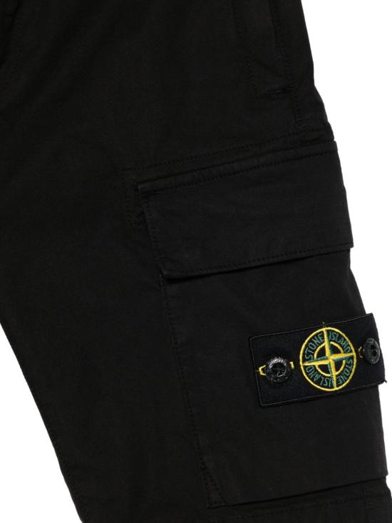 26SS [키즈] 스톤 아일랜드 쇼츠/버뮤다 L100002 S0001V0029 Black - STONE ISLAND