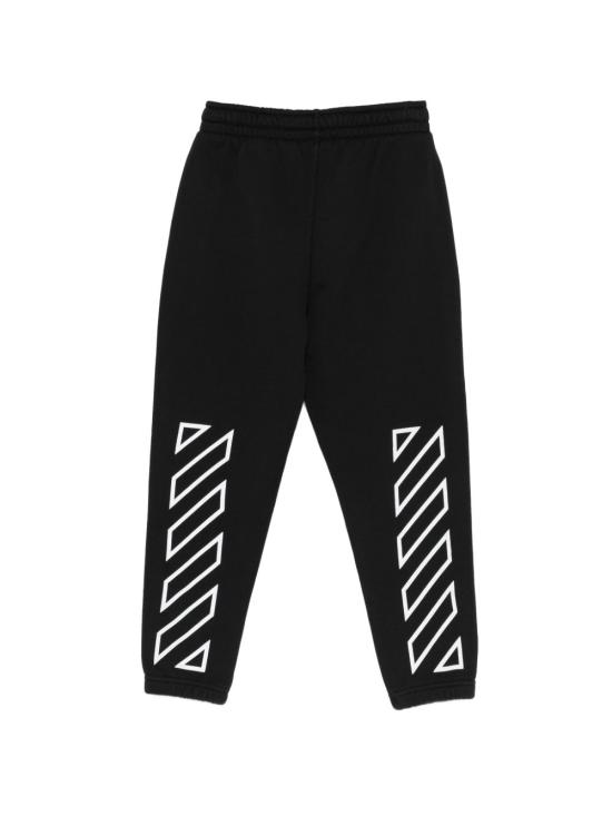 26SS [키즈] 오프화이트 팬츠 44BCH001S26F001001 BLACK Black - OFF WHITE