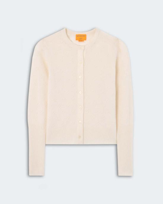  게스트 인 레지던스 가디건 컴퍼스 제인 카디건 화이트