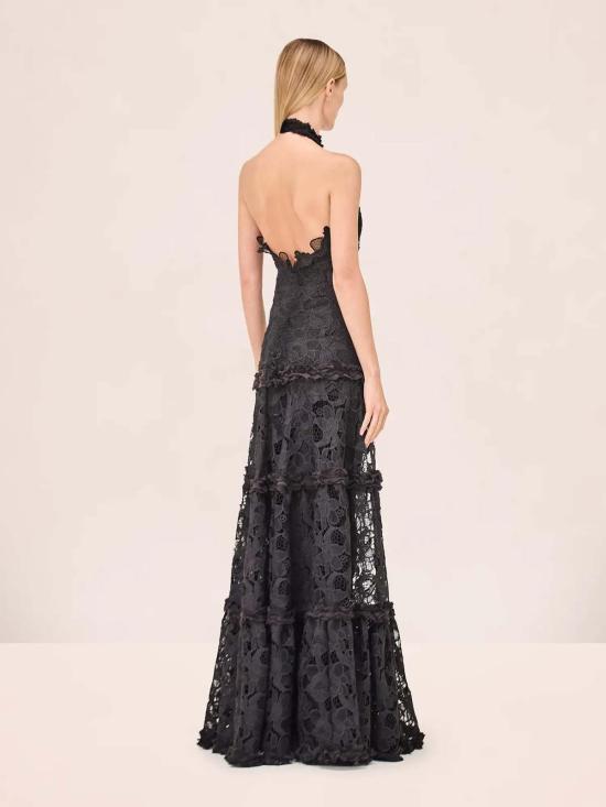  알렉시스 롱 원피스 팔로마 드레스 블랙 - ALEXIS