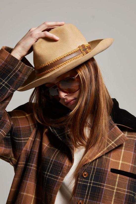  아셀 탑 애셔 파리 체크 셔츠 - ASHER