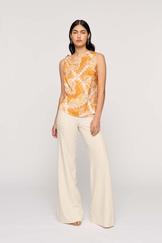  Clea 스트레이트 팬츠 클레아 왓슨 트라우저스 파피루스 - OTHER BRANDS