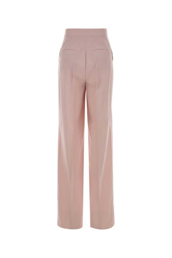  막스마라 스트레이트 팬츠 Max Mara Girone 와이드 레그 팬츠 베이지 로사 - MAX MARA