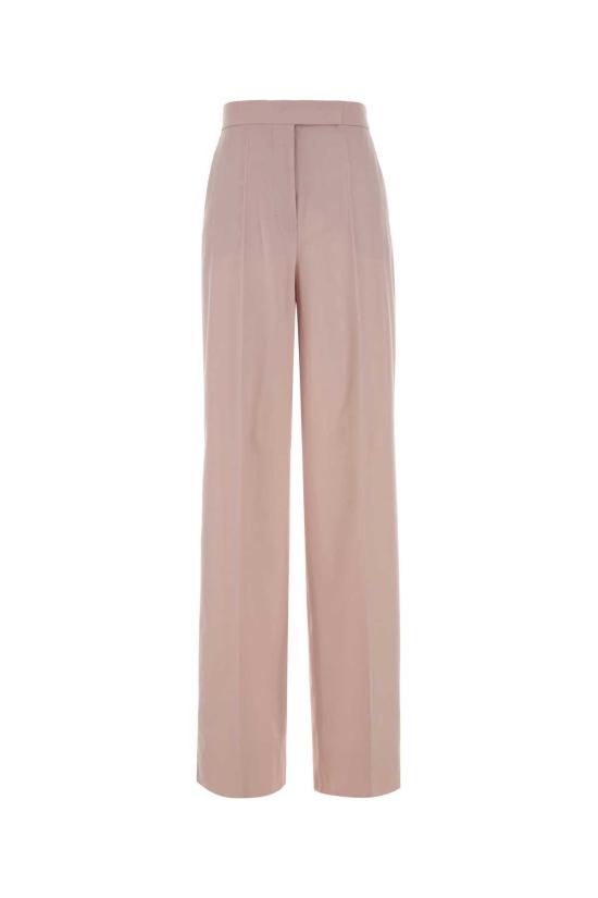  막스마라 스트레이트 팬츠 Max Mara Girone 와이드 레그 팬츠 베이지 로사