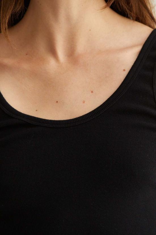  아셀 민소매 티셔츠 애셔 밀라 리브 탱크 - ASHER