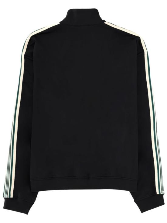  리프레젠트 자켓 로고 재킷이 있는 블랙 스웨트셔츠 - REPRESENT