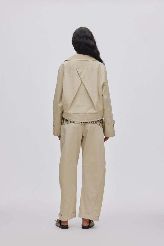  라벤스 살로너 자켓 Rabens Saloner Tilla 라이트 퓨전 재킷 샌드 - RABENS SALONER