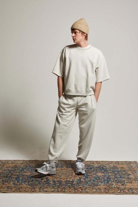  아셀 트레이닝/조거 팬츠 애셔 세비 스웨트팬츠 헤더 애쉬 - ASHER