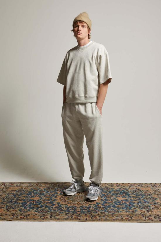  아셀 트레이닝/조거 팬츠 애셔 세비 스웨트팬츠 헤더 애쉬 - ASHER