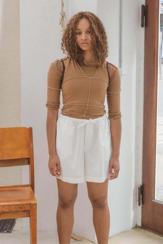  베이스레인지 숏팬츠 베이스렌지 콜라 반바지