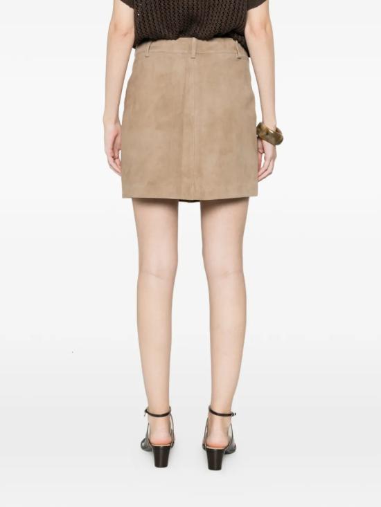 26SS 알파스튜디오 숏 스커트 AD6631M2018 Beige - ALPHA STUDIO