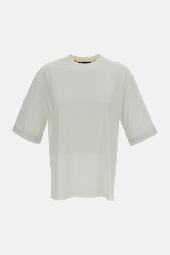  자크뮈스 반팔 티셔츠 르 벤타두 티셔츠 블랙 - JACQUEMUS