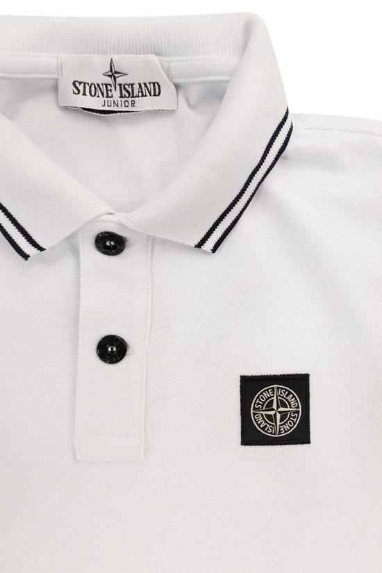  스톤 아일랜드 반팔 티셔츠 811620748 V1001 White - STONE ISLAND