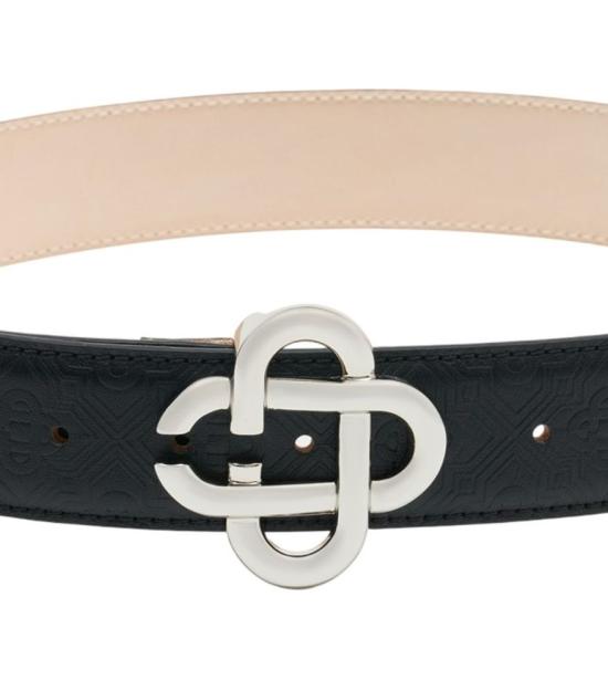 26SS 카사블랑카 레귤러 벨트 ASP26ACC27101W BLACK - CASABLANCA