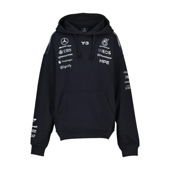 26SS 와이쓰리 후드 티셔츠 KR2392 BLACK