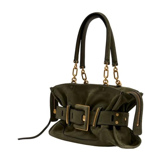 26SS 발망 숄더백 GN0DB035LCAO7AS GREEN - BALMAIN